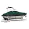 Eevelle Boat Cover V HULL RUNABOUT Ski Tower Inboard 20ft 6in L 102in W Green SFVSKT20102-HTR - alternate 1